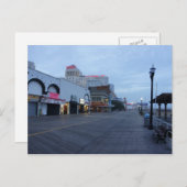 NJ（アトランティックシティ）のボードウォークで ポストカード (正面/裏面)