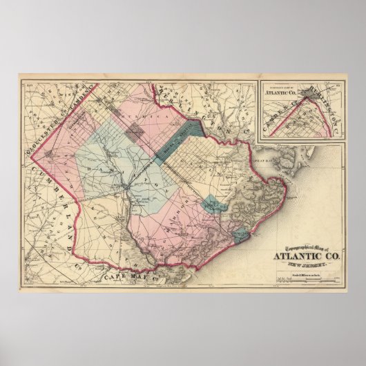 NJ(アトランティック・カウンティ) ポスター (正面)