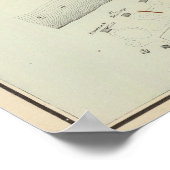 NJ,オーシャニックとフェアヘブンの地図 ポスター (角)