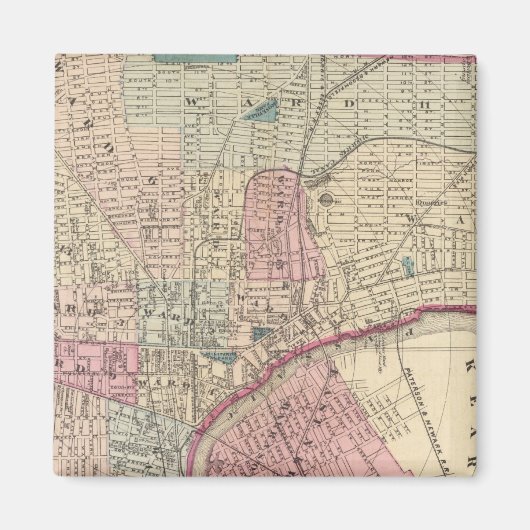 NJ，ニューアーク マグネット (正面)