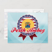 NJ、パース・アンボーイ ポストカード (正面/裏面)