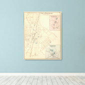 NJ,プレインフィールド キャンバスプリント (インサイチュ (ウッドフロア))