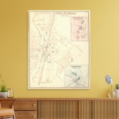 NJ,プレインフィールド キャンバスプリント (インサイチュ (リビング))