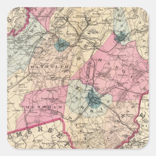 NJ（モリス郡） スクエアシール (正面)