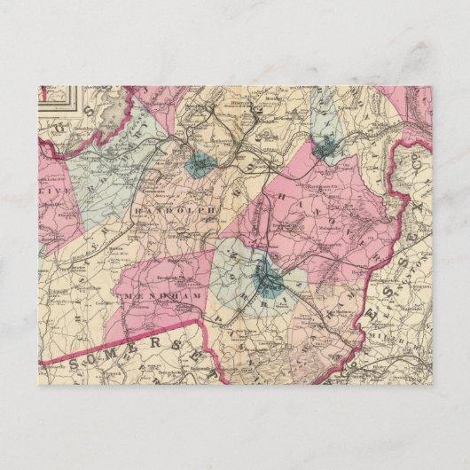 NJ(モリス郡) ポストカード (正面)