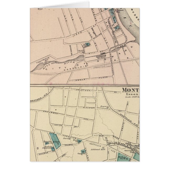 NJ，モンクレア，ベルヴィル (正面)