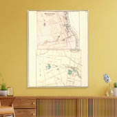 NJ，モンクレア，ベルヴィル キャンバスプリント (インサイチュ (リビング))