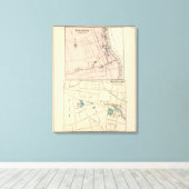 NJ，モンクレア，ベルヴィル キャンバスプリント (インサイチュ (ウッドフロア))