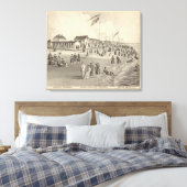 NJ，ロス水浴場，海林 キャンバスプリント (インサイチュ (寝室))