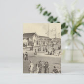 NJ，ロス水浴場，海林 ポストカード (スタンド正面)