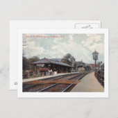 NJ 1908ヴィンテージ ポストカード (正面/裏面)