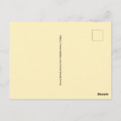 NJ Map of Beaches Bordered Postcard ポストカード (裏面)