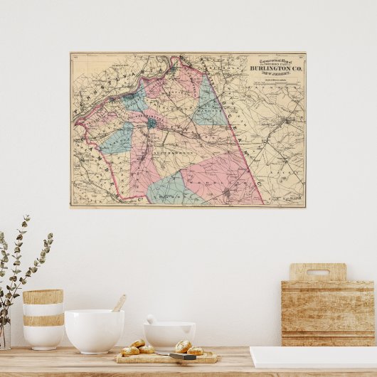 NJ(N Burlington County) ポスター (キッチン)