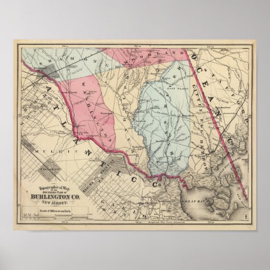 NJ(S Burlington County) ポスター (正面)