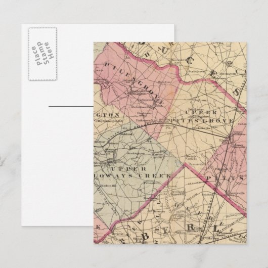 NJ(Salem County) ポストカード (正面/裏面)