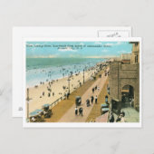 NJ V駐在大使より搭乗 ポストカード (正面/裏面)