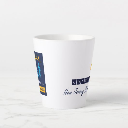 NJDCFラテMug カフェラテマグ (正面)