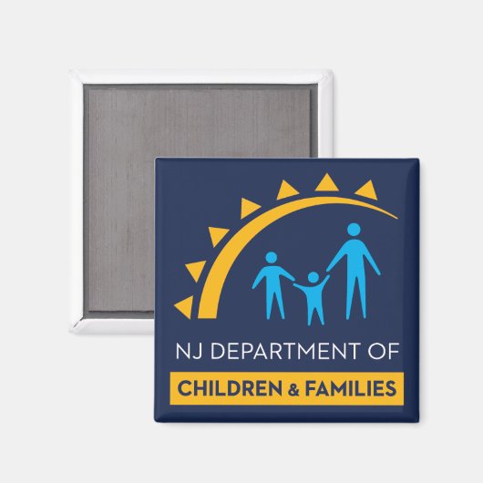 NJDCFロゴスクエアマグネット マグネット (正面/裏面)