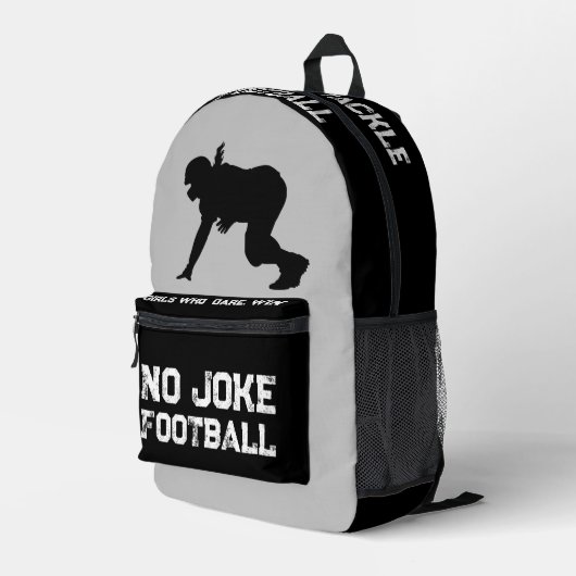 NJFレトロLINEWOMEN プリントバックパック (裏面右端)