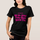 NJF チョーク ピンクを無視できない トライブレンドTシャツ (正面)