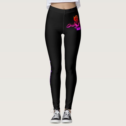 NJF Not A Boys Game QB  Leggings レギンス (正面)
