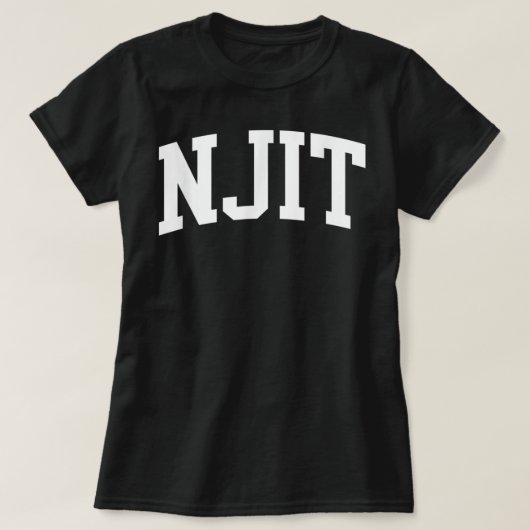 NJITアスレティックアーチ大学=同窓生 Tシャツ (デザイン正面)