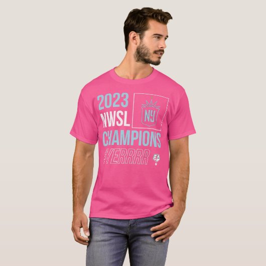 Njny Gotham Fc 2023 Nwsl Champions Tシャツ (正面フル)