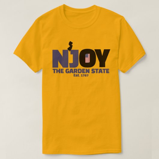N'JOY  Tシャツ (デザイン正面)