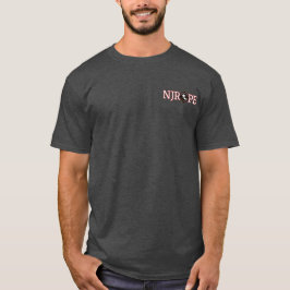 NJROPE...信じる、あなたは (赤) Tシャツ