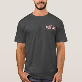 NJROPE...応援しています（赤） Tシャツ