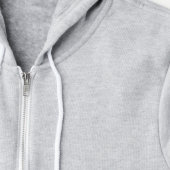 NJSSNA full-zip hoodie パーカ (詳細 - 襟)