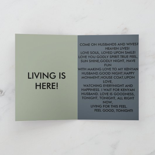 njuguna サンキューカード (内部)