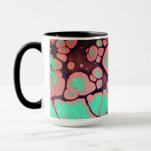 Njut av morgon kaffet i retrostil マグカップ (左)