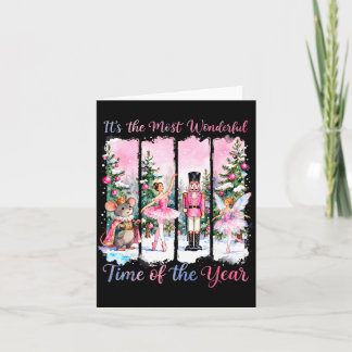 Nkコケッティ ボウ ナッツクラッカー フレンズ スノー グローブ クリスマス カード