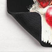 NkサンタクリスマスバブルガムNkサングラス マウスパッド (コーナー)