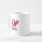 Nk Buffalo Plaid And Heart Balloons Valentines D  コーヒーマグカップ (正面左)