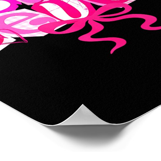 Nk Coquette Valentine Six Seven Bow 6 7 Meme Women ポスター (角)