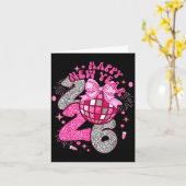 Nk Happy New Year 2026 Bow Disco  カード (黄色い花)