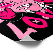 Nk Loser Lover Nk Drip Heart Matching Tee For Men ポスター (角)