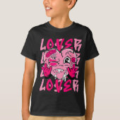 Nk Loser Lover Nk Drip Heart Matching Tee For Men  Tシャツ (正面)