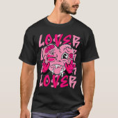 Nk Loser Lover Nk Drip Heart Matching Tee For Men  Tシャツ (正面)