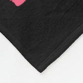 Nk Mini Coquette Bow Happy Valentine Day Mom Mot  フリースブランケット (角)