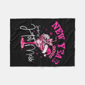 Nk New Year Same Hot Mess Happy New Year 2026 Matc フリースブランケット (正面(横))