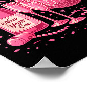 Nk New Year's Eve 2026 Disco Champagne Party  ポスター (角)