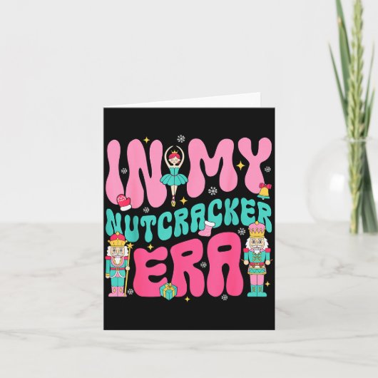 Nk Nutcracker Squad In My Nutcracker Era Christmas カード (正面)