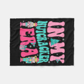 Nk Nutcracker Squad In My Nutcracker Era Nk Christ フリースブランケット (正面(横))