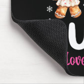 Nk Or Blue Aunt Loves You Gender Reveal Christmas  マウスパッド (コーナー)