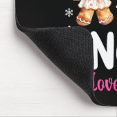 Nk Or Blue Uncle Loves You Gender Reveal Christmas マウスパッド (コーナー)