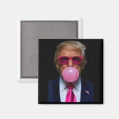 Nk Sungles Funny Donald Trump Nk Bubble Gum 2024  マグネット (正面/裏面)