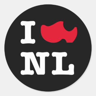 NLが大好き、オランダが大好き ラウンドシール